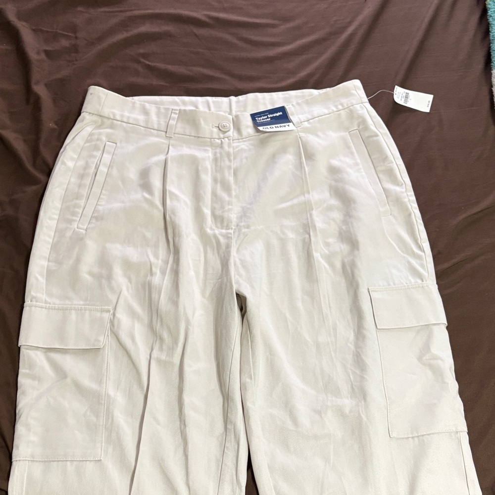 High waisted straight leg trouser women’s L